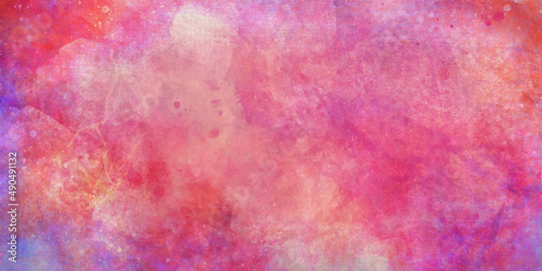 Watercolor texture and Abstract watercolor background with space Abstract colored textures and backgrounds. Vintage retro background. 
