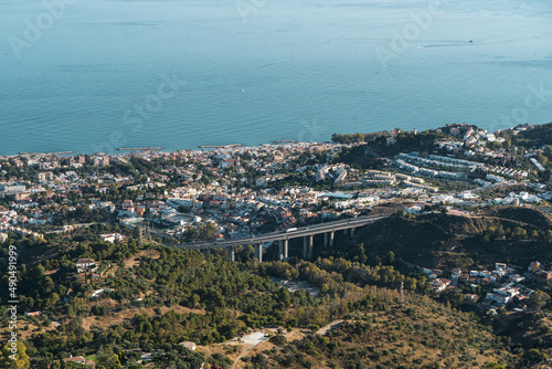 view from the top of the hill in malaga © Hannes