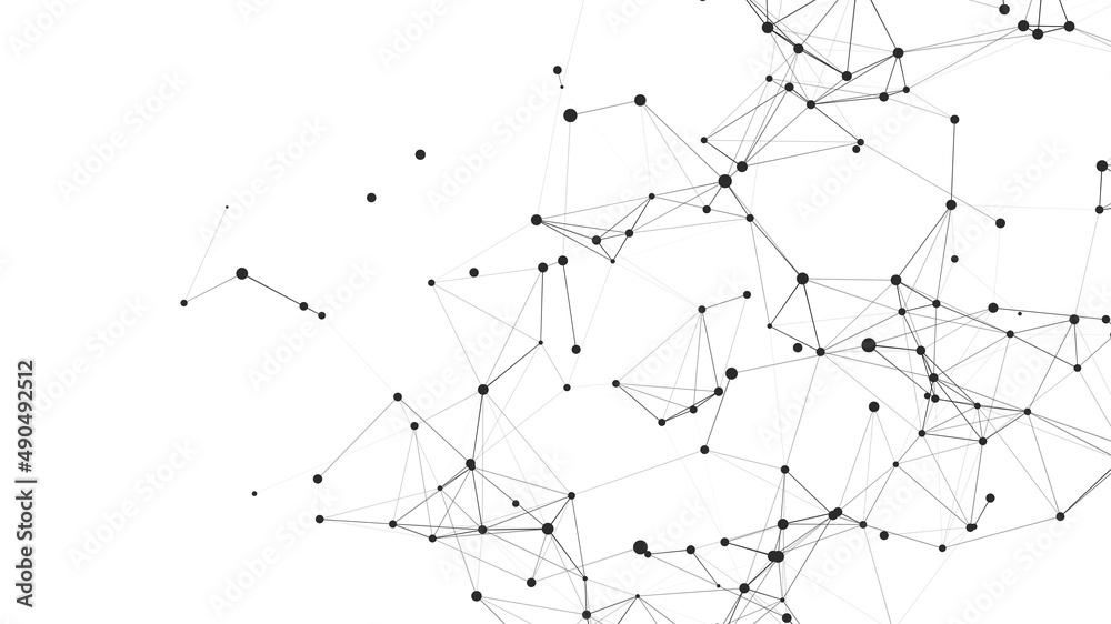 Network connection structure. Concept of hi tech and future. Communication and web concept. Big data visualization. 3D rendering. Network connection structure. Concept of hi tech and future. Communication and web concept. Big data visualization. 3D rendering.