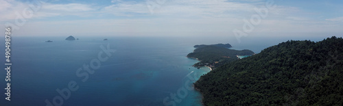 Drone footage from Perhentian Islands in Malaysia