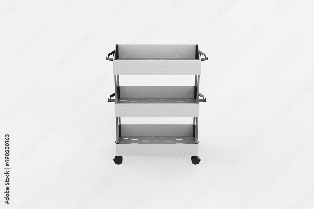 file holder for office files and accessories isolated on white background. 3d illustration file holder for office files and accessories isolated on white background. 3d illustration