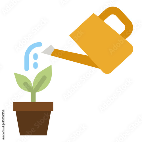 plant flat icon