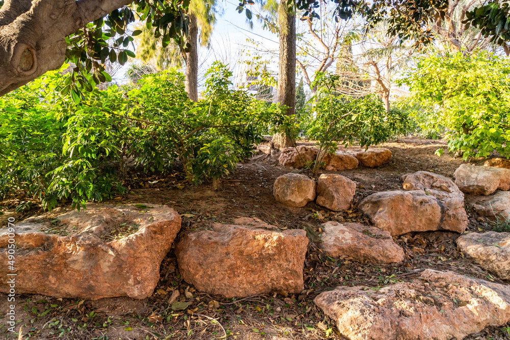 Blick in den Parc de Sa. Feixina Palma de Mallorca Spanien