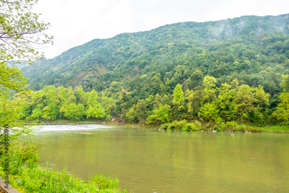 The scenery of Langxie Mountain in Chuzhou, Anhui Province, China The scenery of Langxie Mountain in Chuzhou, Anhui Province, China
