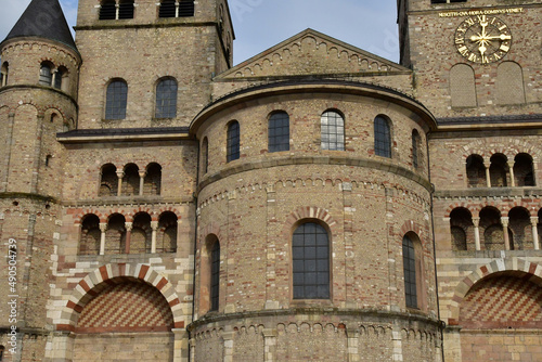 Trier; Germany- august 11 2021 : picturesque city in summer