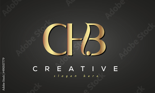 CHB creative luxury logo design photo