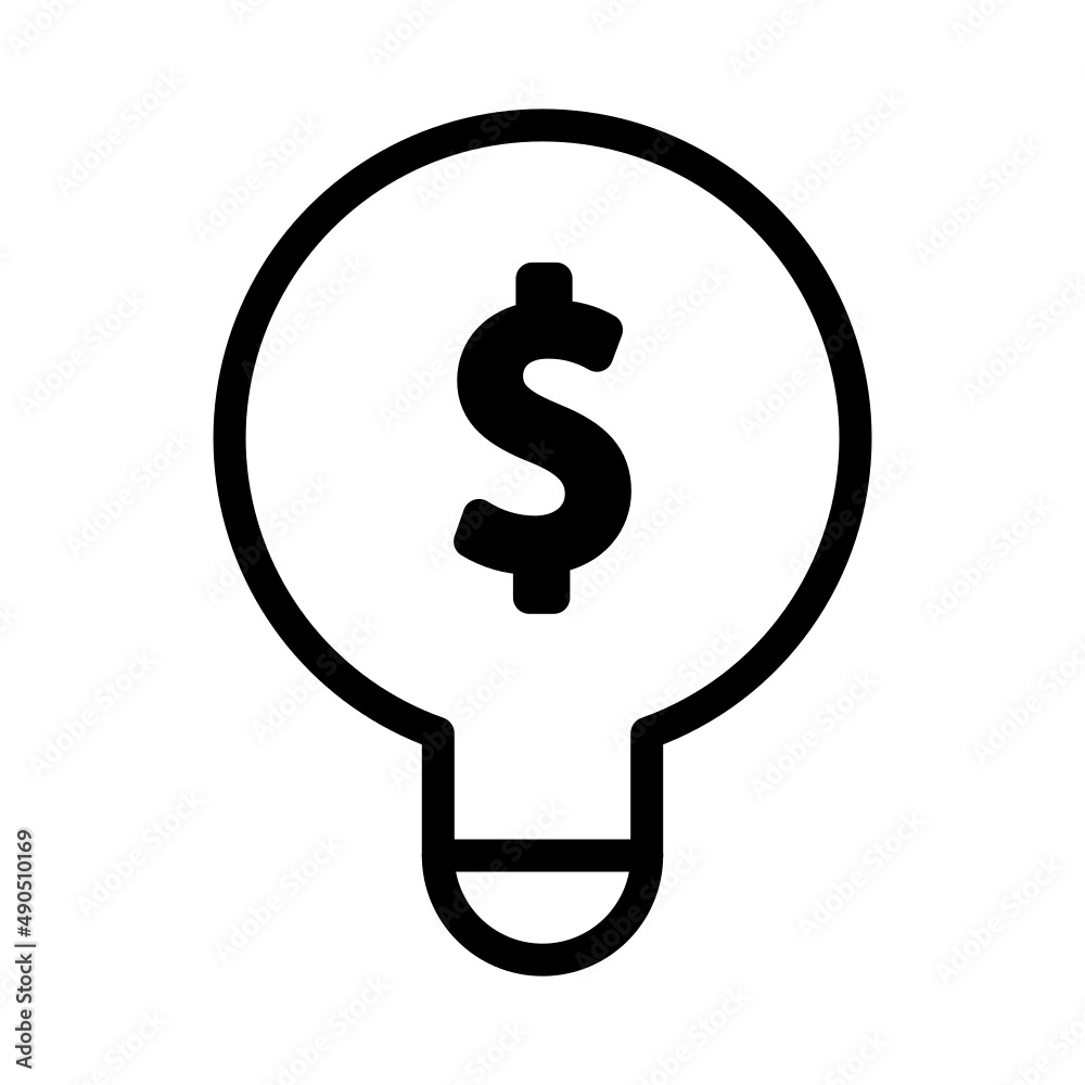 lamp money icon lamp money icon