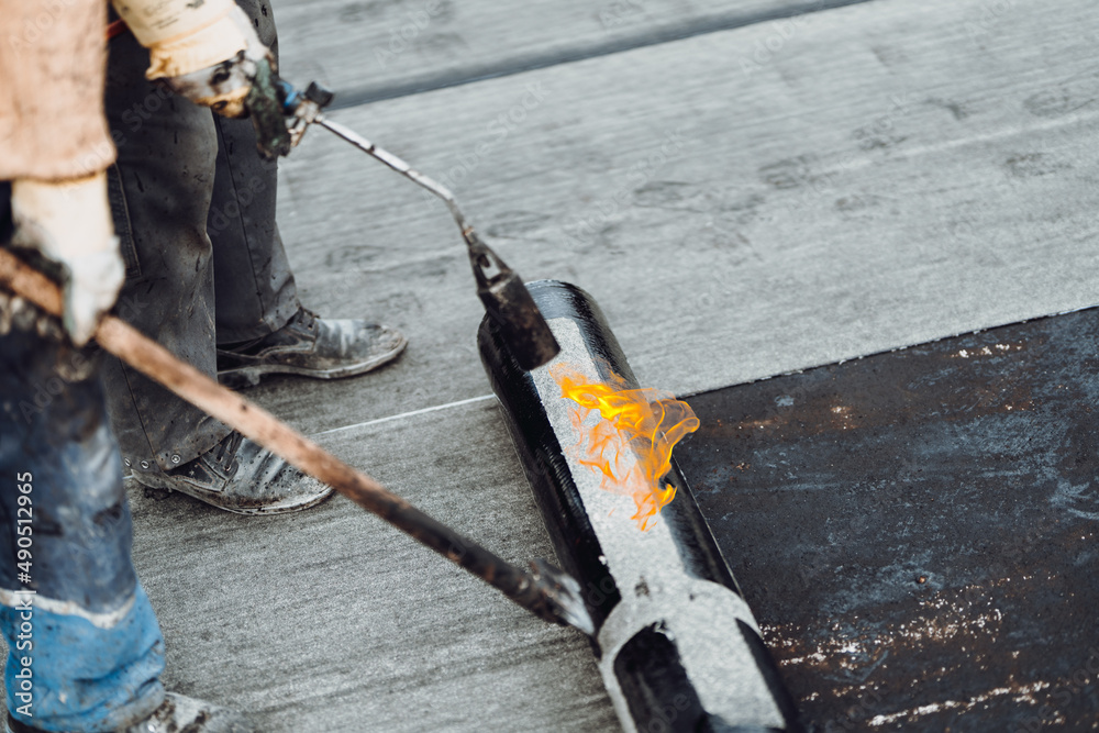 Bituminous membrane waterproofing system details and installation on ...