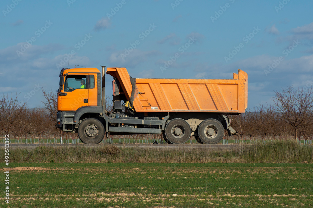 Fototapeta premium Camión de obra
