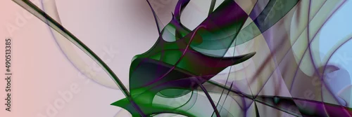 Panel kuchenny z motywem Abstract futuristic modern background