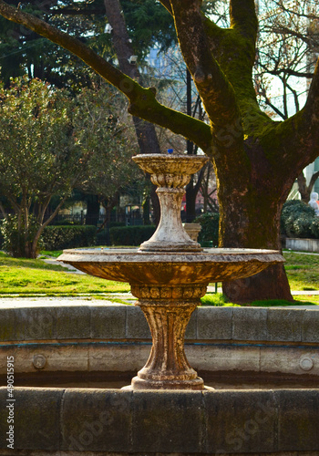 fountain in the park