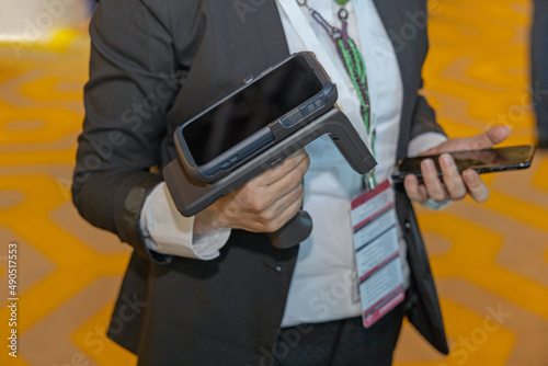 Φωτογραφία Portable Computer Scanner Smartphone