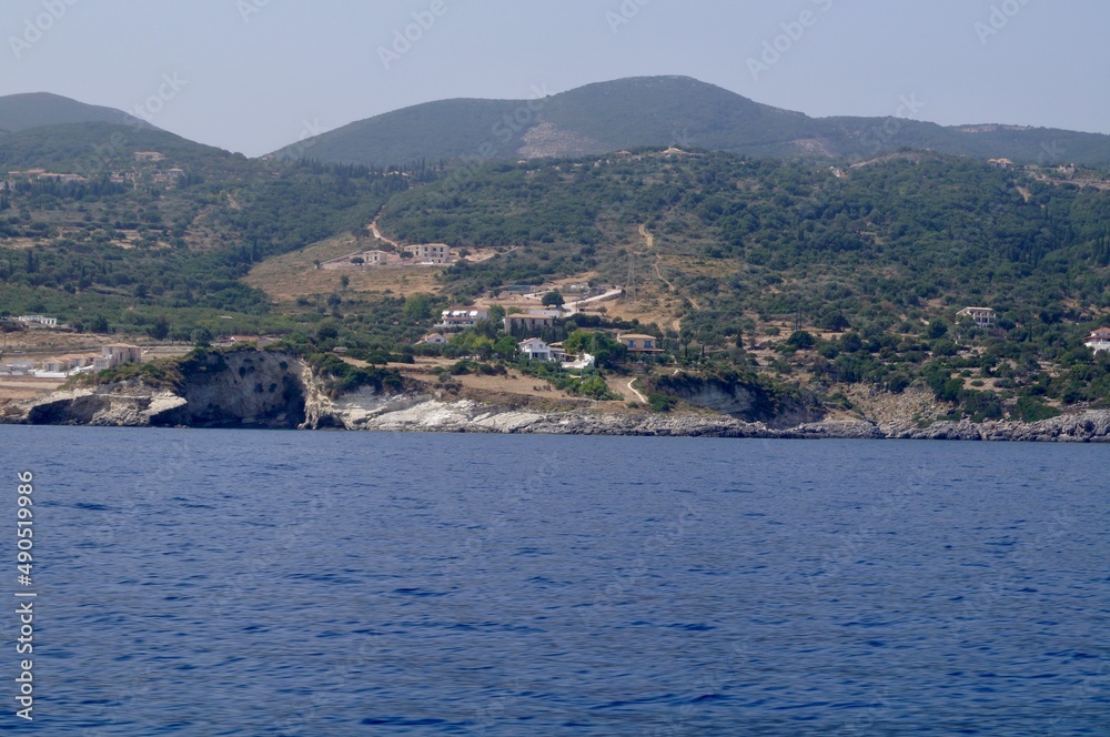 view of the sea and mountains