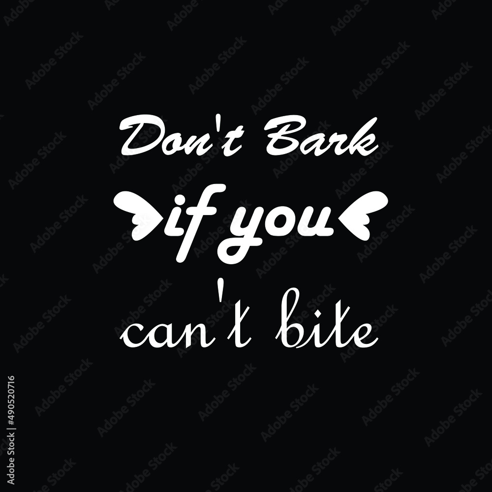 Obraz premium Text Base Design T-shirt Design and Book cover Design with Black and white 