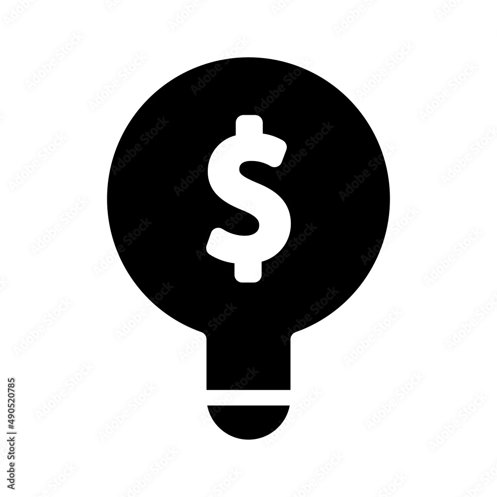money lamp icon