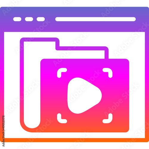 Online Learning Icon