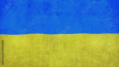 flag of ukraine 4k