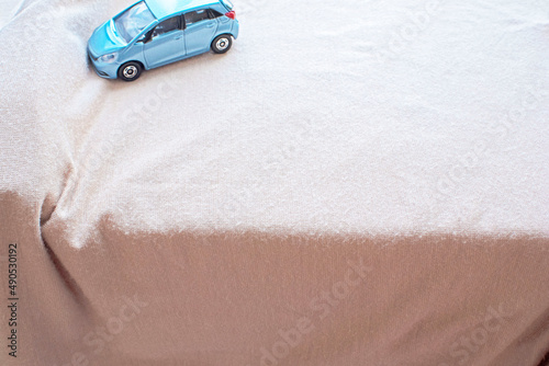 Wallpaper Mural single car accident on the road Torontodigital.ca
