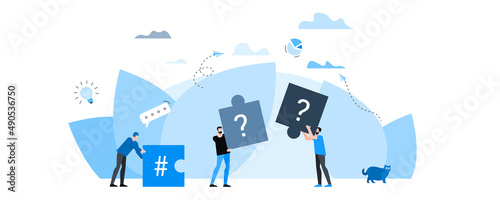 Animation ready duik friendly vector Illustration. Conceptual business story.