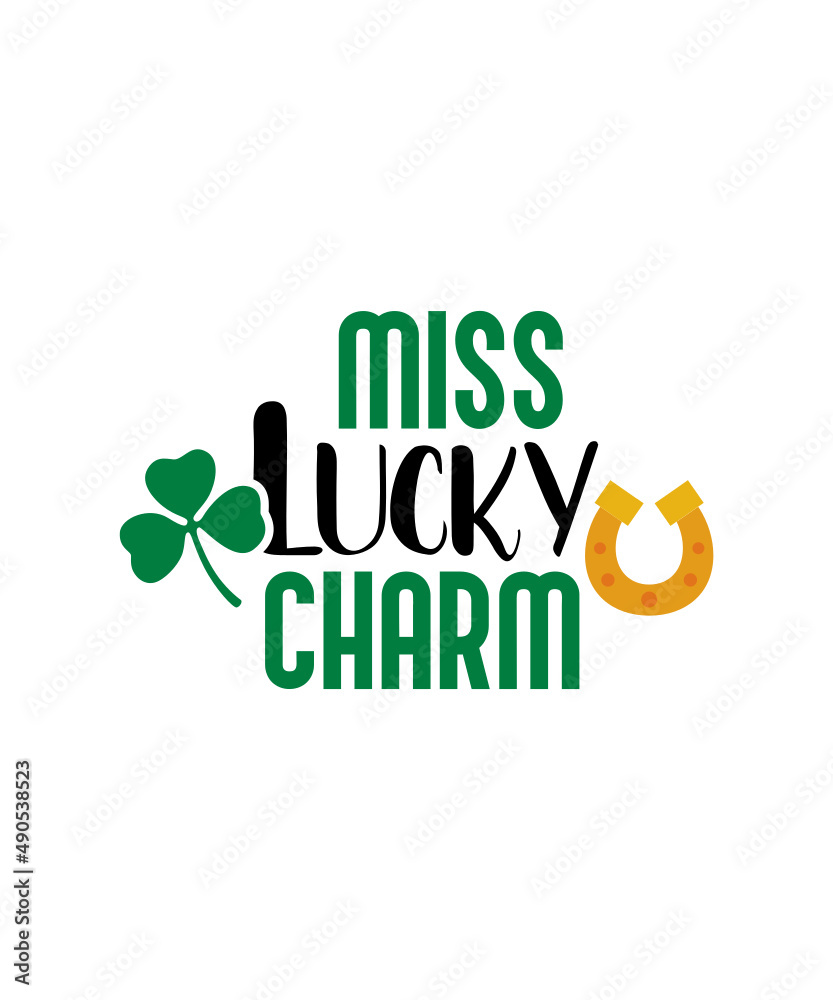 Fototapeta premium St. Patrick's Day Svg Bundle, St. Patrick's Day Svg, St. Paddys Day svg, Clover Svg, Cut File for Cricut
