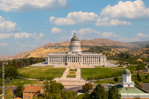 Obraz na płótnie Utah state capitol building in Salt Lake City, Utah w salonie