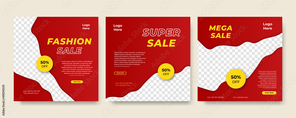 Modern universal social media post template. Web banner, flyer or poster for ads offer sale promotion marketing. Design for travel, business, food menu, fashion, creative digital agency. Modern universal social media post template. Web banner, flyer or poster for ads offer sale promotion marketing. Design for travel, business, food menu, fashion, creative digital agency.