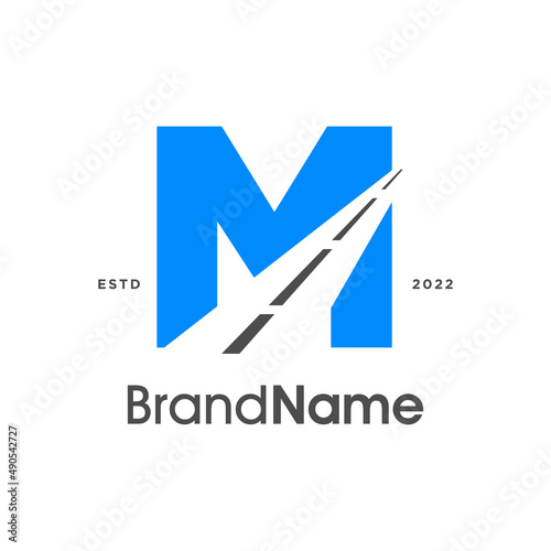 Initial M Road Logo