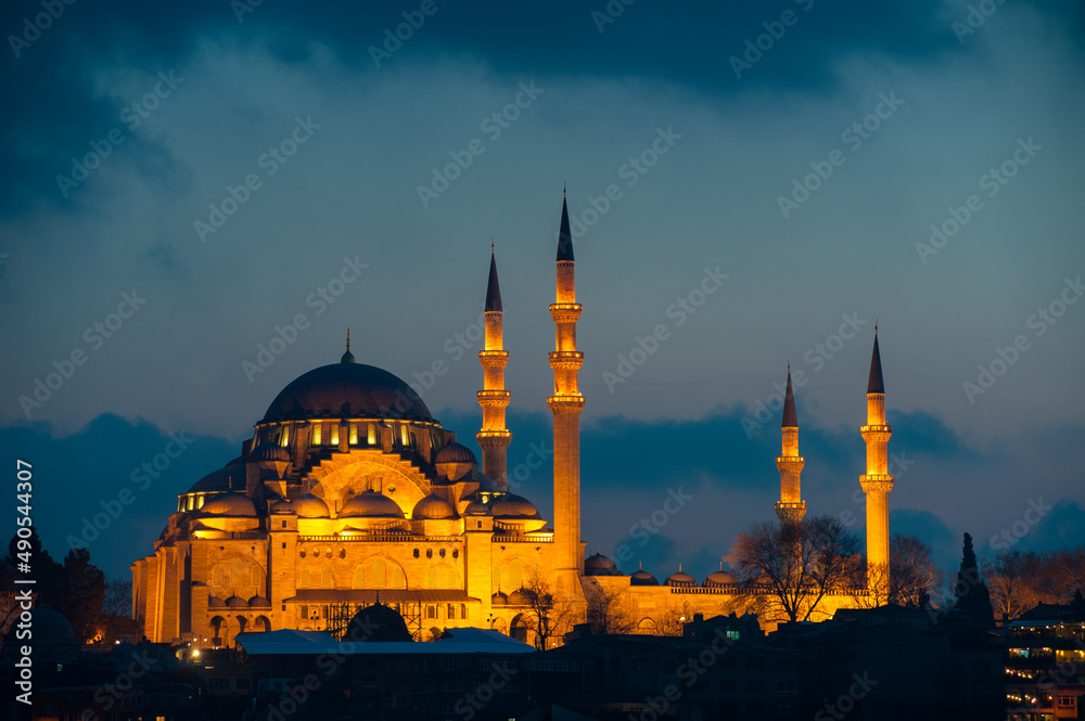 custom made wallpaper toronto digitalBeautiful evening view of Istanbul from the European side