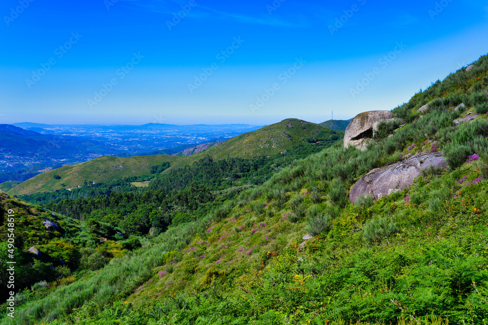 Fototapeta premium Landscape, Peneda Geres National Park, Minho, Portugal