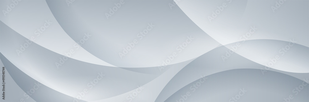 Vector abstract graphic design banner pattern background template. White abstract banner background Vector abstract graphic design banner pattern background template. White abstract banner background