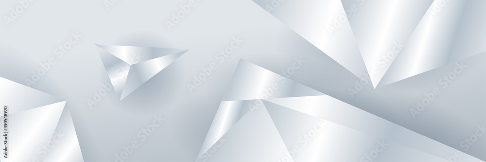 Vector abstract graphic design banner pattern background template. White abstract banner background Vector abstract graphic design banner pattern background template. White abstract banner background