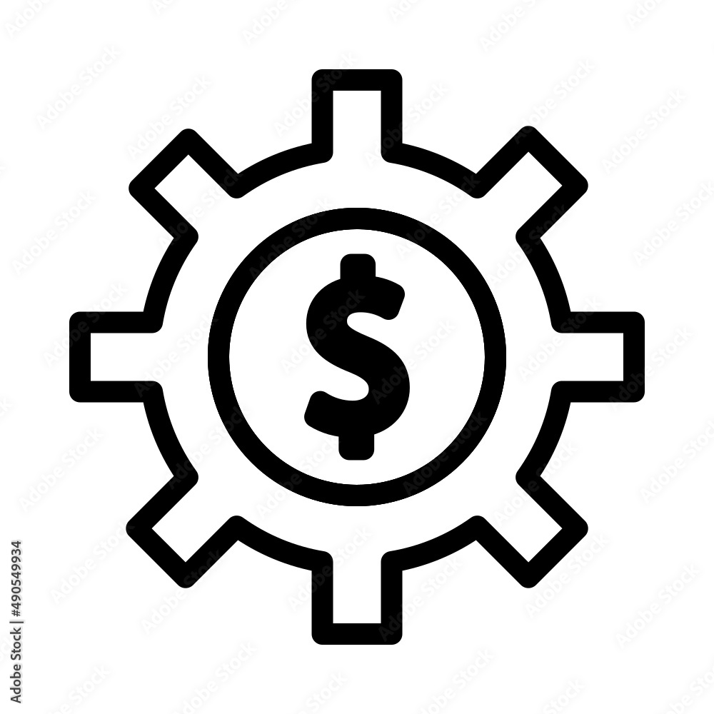 setting money icon setting money icon
