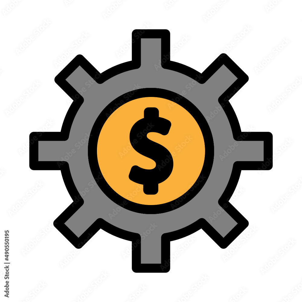 setting money icon setting money icon