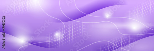 Vector abstract graphic design banner pattern background template. Purple violet abstract banner background