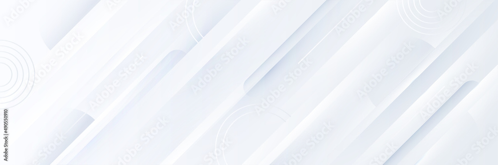 Vector abstract graphic design banner pattern background template. White abstract banner background Vector abstract graphic design banner pattern background template. White abstract banner background