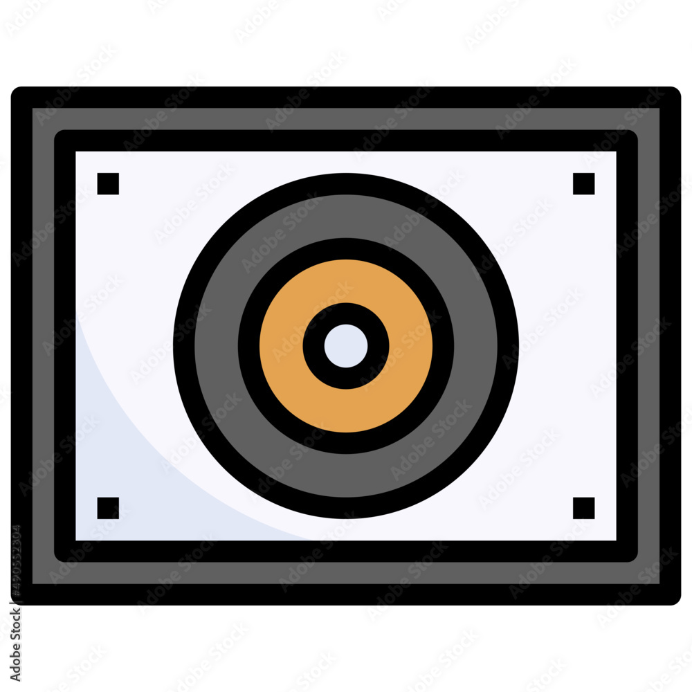 COAXIAL PORT filled outline icon,linear,outline,graphic,illustration COAXIAL PORT filled outline icon,linear,outline,graphic,illustration