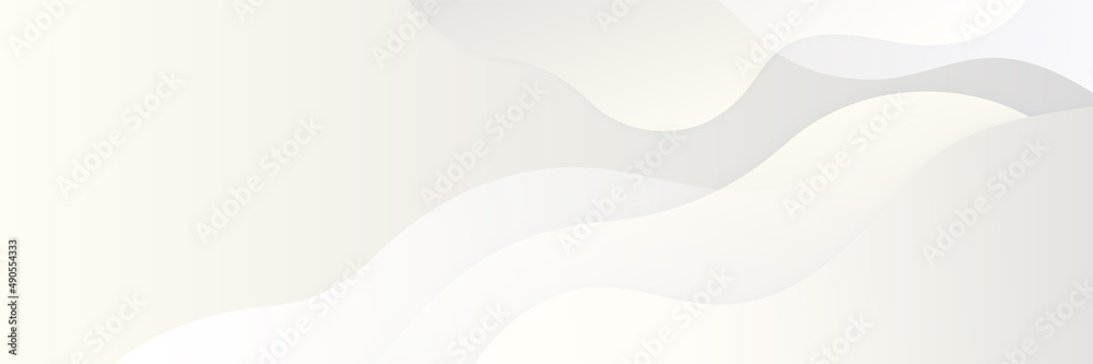 Vector abstract graphic design banner pattern background template. White abstract banner background Vector abstract graphic design banner pattern background template. White abstract banner background
