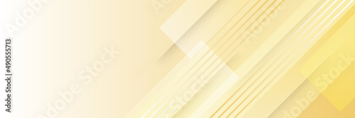 Vector abstract graphic design banner pattern background template. Orange yellow abstract banner background