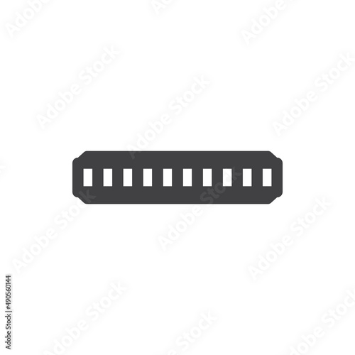 harmonica icon - Musical Instrument icon