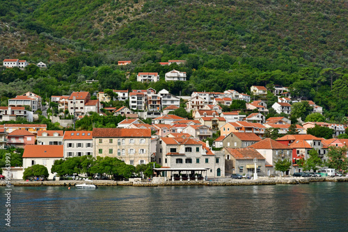 Kotor; Montenegro - september 13 2021 : Kotor bay