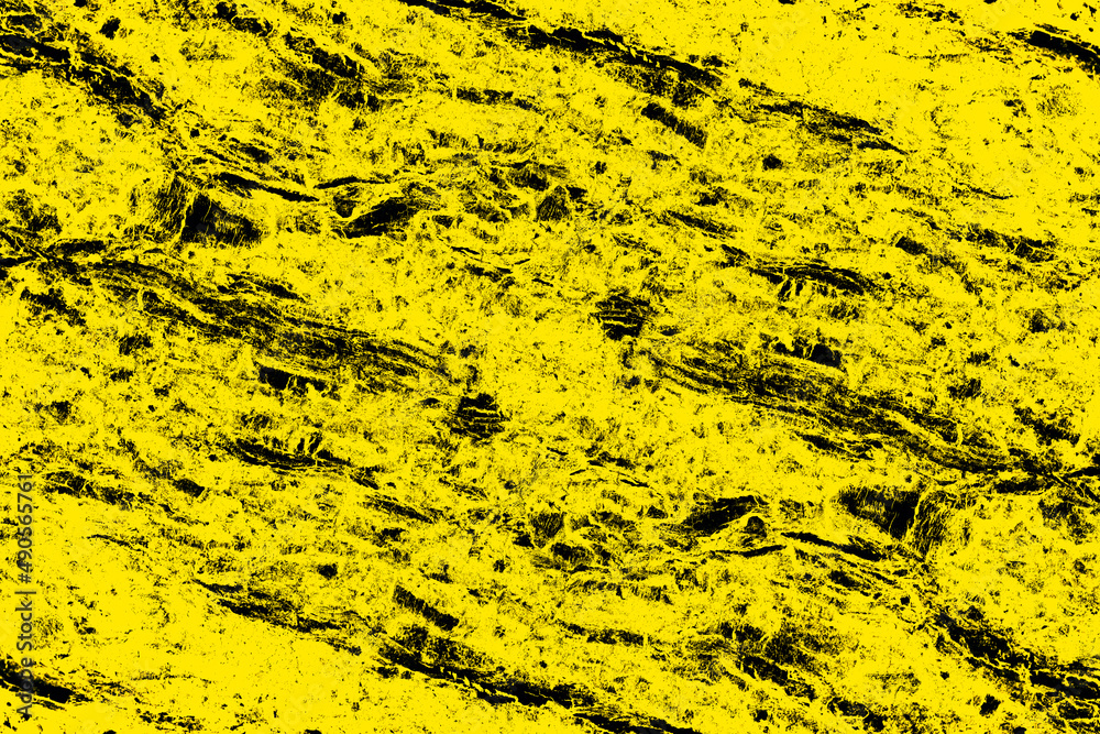 Abstract grunge textured yellow color pattern background