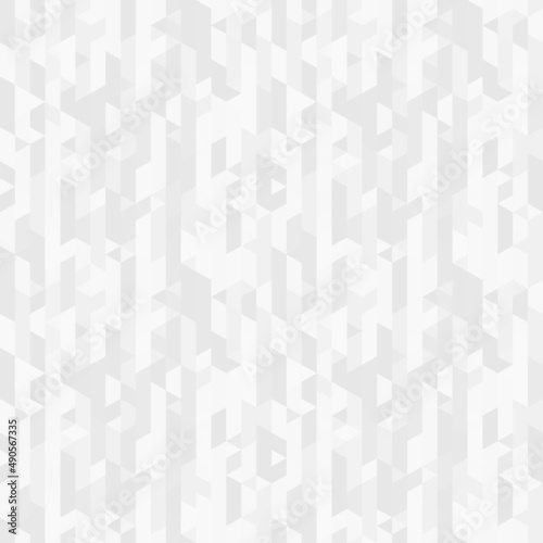 Seamless abstract background. Geometric banner. Black and white illustration