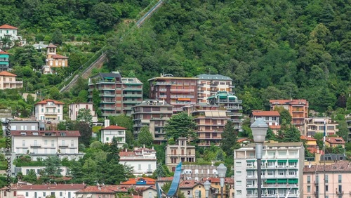 Wallpaper Mural Landscape with Lake Como timelapse, Lombardy, Italy Torontodigital.ca