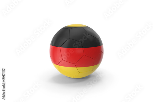 Classic Soccer Ball Germany Flag