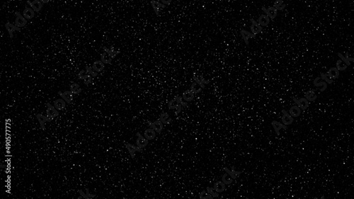 Night black starry sky horizontal background photo