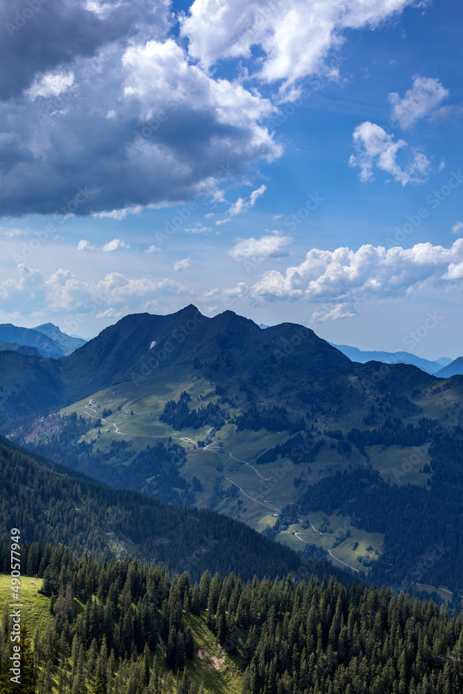 Fototapeta premium Die wunderbare Welt der Österreichischen Alpen