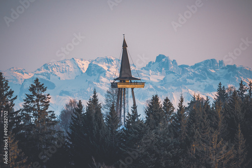 Alpenpanorama Gugelturm photo