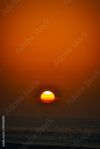 sunset over the sea © ahmed