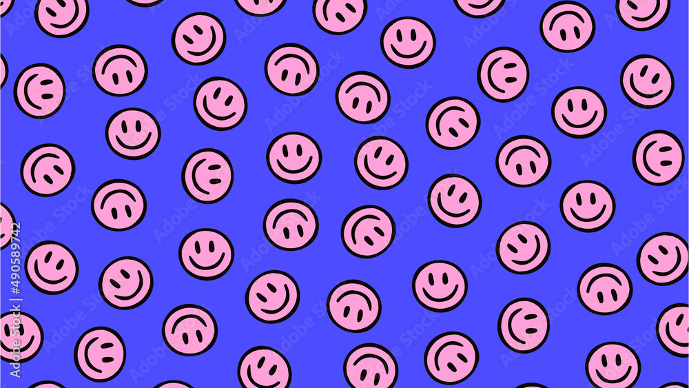 Smiley Pattern Backgrounds