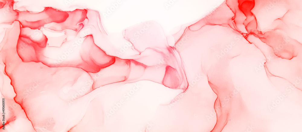Woman alcohol ink.Gentle background for girl. A modern concept.